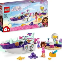 * Maisons De Poupee|10786 - ® Gabby Et La Maison Magique - Le Bateau Et Le Spa De Gabby Et Marine