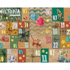 Playmobil 71006 - Calendrier De L'avent Wiltopia - Animaux Du Monde- Calendriers De L'avent