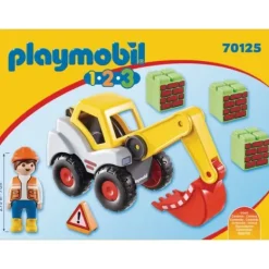 Playmobil Playmobil|70125 - 1.2.3 - Pelleteuse