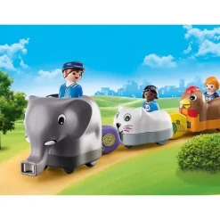 Playmobil Playmobil|70405 - 1.2.3 - Train Des Animaux