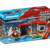 Playmobil Playmobil|71193 - City Action - Caserne De Pompiers Transportable