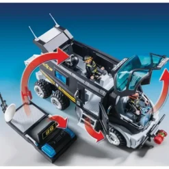 Playmobil Playmobil|9360 - City Action - Camion Des Policiers D'Elite Avec Sirene