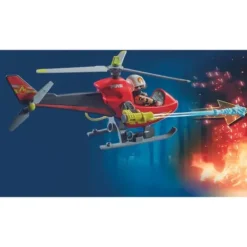 Playmobil Playmobil|71195 - City Action – Helicoptere Bombardier Des Pompiers
