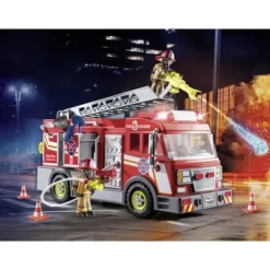 Playmobil Playmobil|71233 - City Action - Camion De Pompiers Avec Grande Echelle