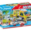 Playmobil Playmobil|71202 - City Life - Ambulance Avec Effets Lumineux