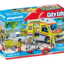 Playmobil Playmobil|71202 - City Life - Ambulance Avec Effets Lumineux