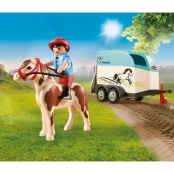 Playmobil Playmobil|70511 - Country - Voiture Et Van Pour Poney