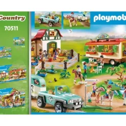 Playmobil Playmobil|70511 - Country - Voiture Et Van Pour Poney