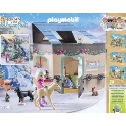 Playmobil 71345 - La Magie De Noel - Calendrier De L'avent Equestre- Calendriers De L'avent