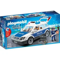 Playmobil Playmobil|6920 - Voiture De Policiers Avec Gyrophare - City Action