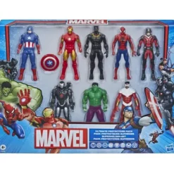 Hasbro Figurines|8 Figurines 15 Cm Protecteurs Supremes - Marvel
