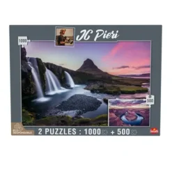Goliath Puzzle 500 À 1000 Pièces|2 Puzzles 1000 Et 500 Pieces - Islande Et Etats-Unis