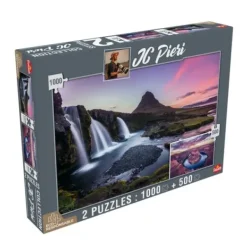Goliath Puzzle 500 À 1000 Pièces|2 Puzzles 1000 Et 500 Pieces - Islande Et Etats-Unis