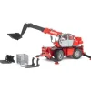 Bruder Véhicules De Chantier Et Tracteurs|Accessoire Fourche Pour Manitou