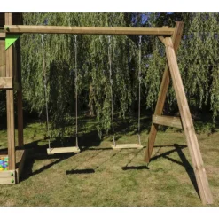 BnB Wood Aire De Jeux Riverside Avec Tour Et Portique- Aires De Jeux