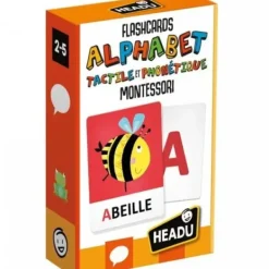Headu Premiers Apprentissages|Alphabet Tactile Et Phonique Montessori