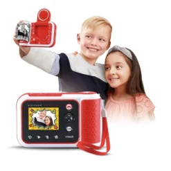 VTech Appareil Photo Avec Impression Instantanee - Kidizoom Print Cam- Tablettes Et Téléphones