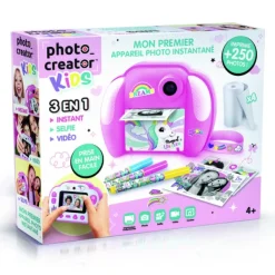 Canal Toys Appareil Photo Creator Kids Rose- Appareils Photo Et Camera