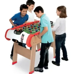 Smoby Baby-Foot|Baby Foot Powerplay 4 Jeux En 1