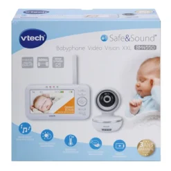 VTech Babyphone Video Vision Xxl - Bm4550- Veilleuses