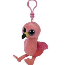 TY Beanie Boo'S - Porte-clés Gilda Le Flamant Rose- Porte-clés