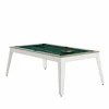 Rene Pierre Billards|Billard Steel Oslo Blanc Avec Plateau