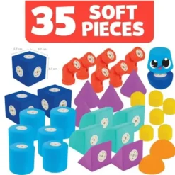 Blockaroo Jouets Stem|- Chateau 35 Pieces