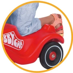 Big Bobby Car Classic Rouge- Porteurs & Jouets À Bascules