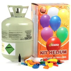 Kim Play Bonbonne D'Helium 30 Ballons- Anniversaire