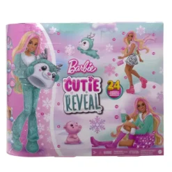 Mattel Calendrier De L'avent Barbie Cutie Reveal- Calendriers De L'avent