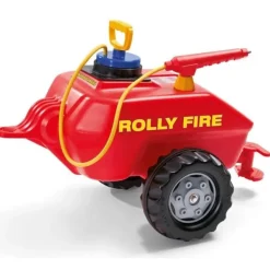 Rolly Toys Camion A Pedales Unimog Pompiers Avec Citerne- Tracteurs À Pédales