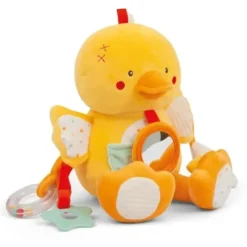 Baby Smile Peluches Animaux Et Autres|Canard En Peluche Multi Activites D'Eveil - Soft