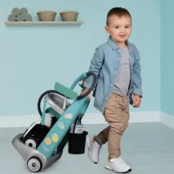 Smoby Nettoyage, Ménage|Chariot De Ménage + Aspirateur Electronique - 9 Accessoires