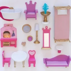 KidKraft Maisons De Poupee|Chateau De Poupee Rose Garden