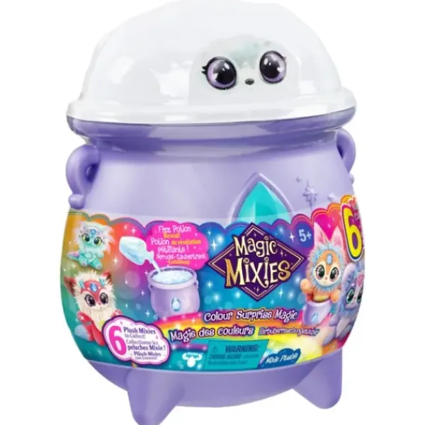 Moose Toys Peluches Interactives|Chaudron Magicolor Magic Mixies