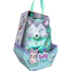 Imc Peluches Interactives|Chien En Peluche Interactif Husky Baby Paws