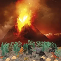 Animal world Mondes Imaginaires|Coffret 7 Figurines Dinosaures