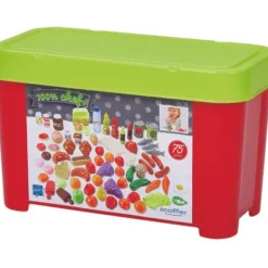 Ecoiffier Cuisine Et Dinette|Coffret Alimentation 75 Pieces