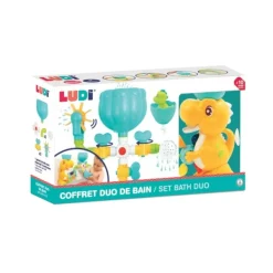 Ludi Coffret Bain Dino- Jouets Pour Le Bain