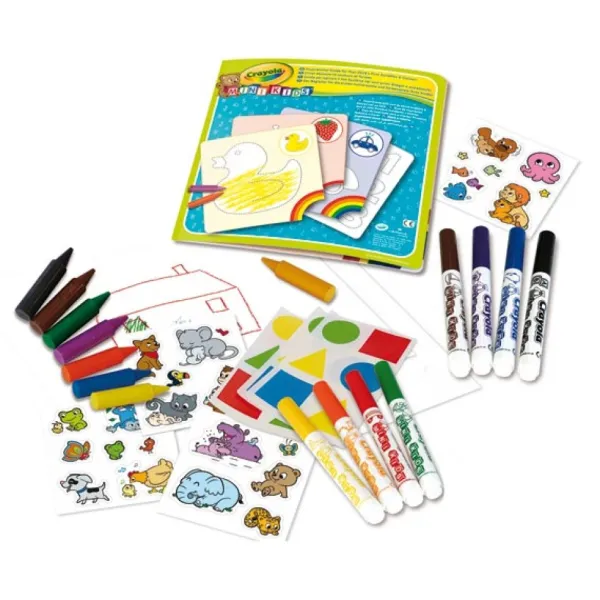 Crayola Coffret Coloriage Et Gommettes- Dessin Et Peinture