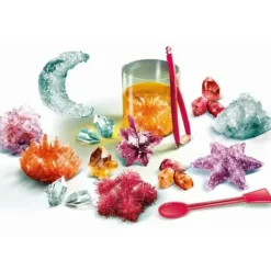 Clementoni Jeux Scientifiques|Coffret Cree Tes Cristaux Et Mes Premiers Triops