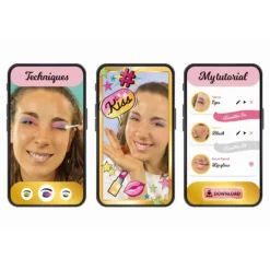 Clementoni Coffret De Maquillage Make Up Studio - Crazy Chic- Coiffure & Maquillage