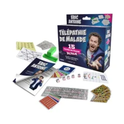 Megagic Coffret Magie Telepathie De Malade Avec Eric Antoine- Magie Et Accessoires
