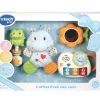 VTech Coffret Naissance - Eveil Des Sens Bleu- Coffret Cadeaux, Naissance