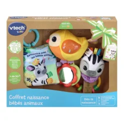 VTech Coffret Naissance Bebes Animaux- Coffret Cadeaux, Naissance