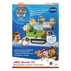 VTech Ordinateurs Et Jeux Interactifs|Console Tv Educative Pat'Patrouille - Abc Smile Tv