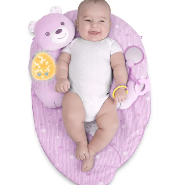 Chicco Coussin Mon Premier Nid Rose- Tapis D'éveil