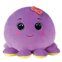 TY Peluches Animaux Et Autres|Coussin Peluche Pieuvre - 40 Cm