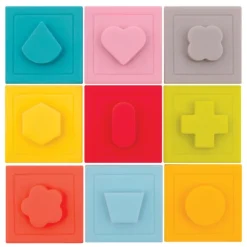Ludi Cubes Sensoriels Emboitables- Jouets À Emboîter, À Empiler