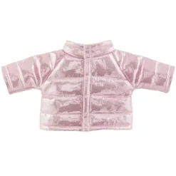 Corolle Accessoires Poupées|Doudoune Rose Pour Poupee Ma 36 Cm